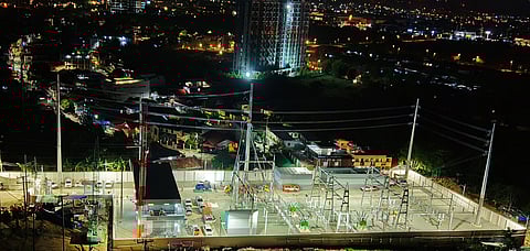 Energizing growth. Meralco has recently commissioned the Mesaland 115 kV-34.5 kV Substation in Sta. Rosa, Laguna to ensure a more reliable and stable power supply in the surrounding high-growth areas.
