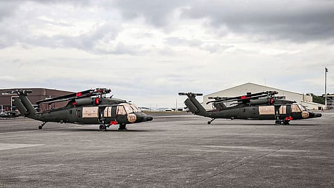 Five new Black Hawk helicopters from Poland arrived at Clark Air Base in 2024, part of a 32-aircraft deal worth P32 billion. Fast, durable and vital for disaster relief and security ops, the choppers mark deepening defense ties. Fifteen more are due this year.
