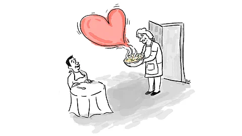 Love came in the form of packed baon, unsolicited advice and the rice being passed around the dinner table.
