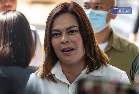 VICE President Sara Duterte faced the media at the Department of Justice in Manila on Friday, 9 May 2025, after filing her counter-affidavit against complaints of inciting to sedition and grave threats. This was after she allegedly plotted to kill President Bongbong Marcos and other members of his family.