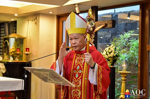 (FILE PHOTO) Cardinal Jose F. Advincula