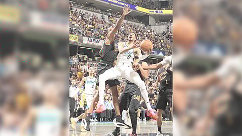 Tyrese Haliburton and the Indiana Pacers secure a 129-109 win over the Cleveland Cavaliers to move a win away from advancing to the NBA Easter Conference finals.