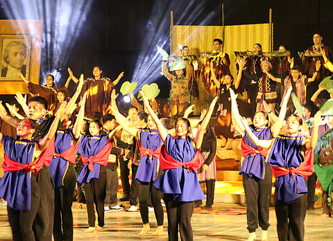 For their final performance, the students performed the traditional Subanen dance incorporated with modern movements.