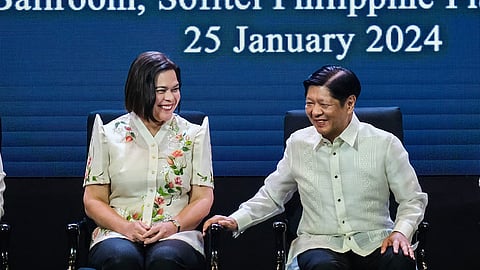 DIVDED, we fall Consistent with his ‘unity’ stance, President Ferdinand Romualdez Marcos Jr. expressed preference to avoid ‘trouble’ and focus on the job instead — a sentiment that he and Vice President Sara Duterte used to share, before ‘trouble’ found the Education department that the VP also heads.