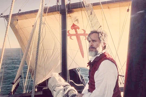 Bernal as Ferdinand Magellan in Lav Diaz’s film ‘Magellan.’