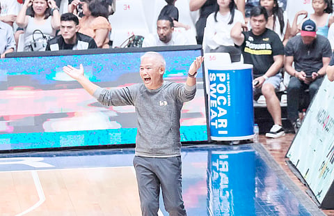TNT coach Chot Reyes refuses to get carried away by the momentum created by their four straight victories in the PBA Philippine Cup.