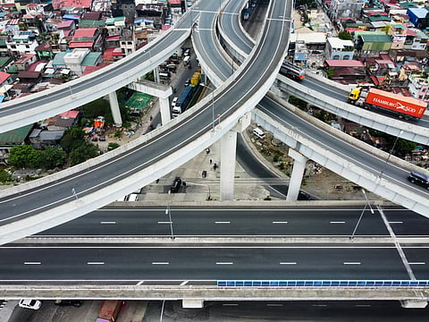 Skyways and NLEX Connectors at the C3 section appear almost empty from above in