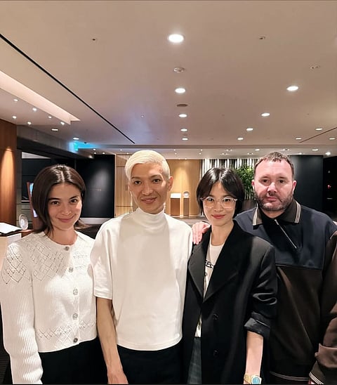 Song Hye Kyo follows Anne Curtis on Instagram