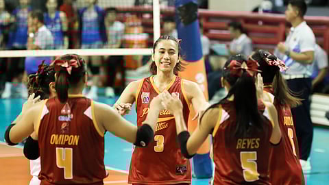Perpetual girls volley squad enters NCAA final