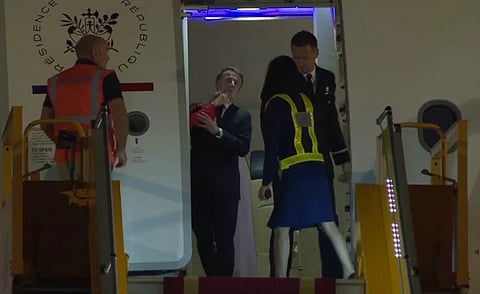 Macron denies domestic dispute amid viral video