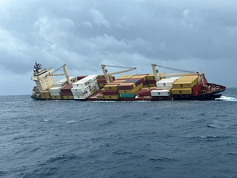 20 Filipino seafarers rescued after cargo ship capsizes off India
