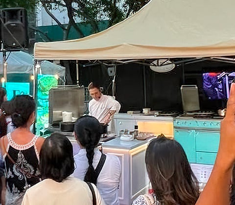 Goût de France festival in Makati City with fine wine, crêpes under the sun and accordion music in the air.