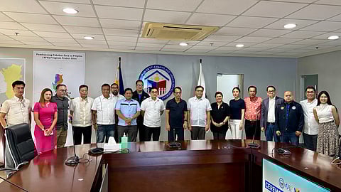 Ceremonial turn over of Secretary Jose Ramon P. Aliling on Monday at the DHSUD central office in Quezon City.
