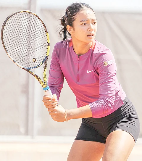 Alex Eala is moving forward after being ousted in singles play at Roland Garros.