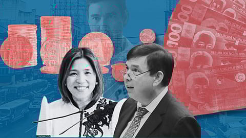 MARCOS' Jr. economic team, led by Finance Secretary Ralph Recto and Budget Secretary Amenah Pangandaman, is in the driver's seat of the seeming downward spiral of the economy.