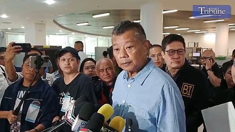 (FILES) Justice Secretary Jesus Crispin Remulla