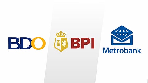 BDO, BPI, and Metrobank all received (P)Baa2 ratings
