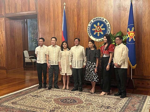 PRESIDENT Ferdinand Marcos Jr. swears in UP Law Dean Darlene Marie Berberabe as the new Solicitor General, succeeding Menardo Guevarra.