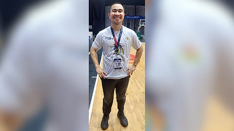 Jess Linus Evangelio can’t help but reminisce about his playing days with Scottie Thompson in the Palarong Pambansa.