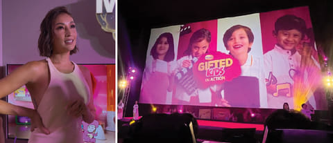 Solenn Heussaff and the country’s first animated movie made by Gifted Kids, for Gifted Kids.