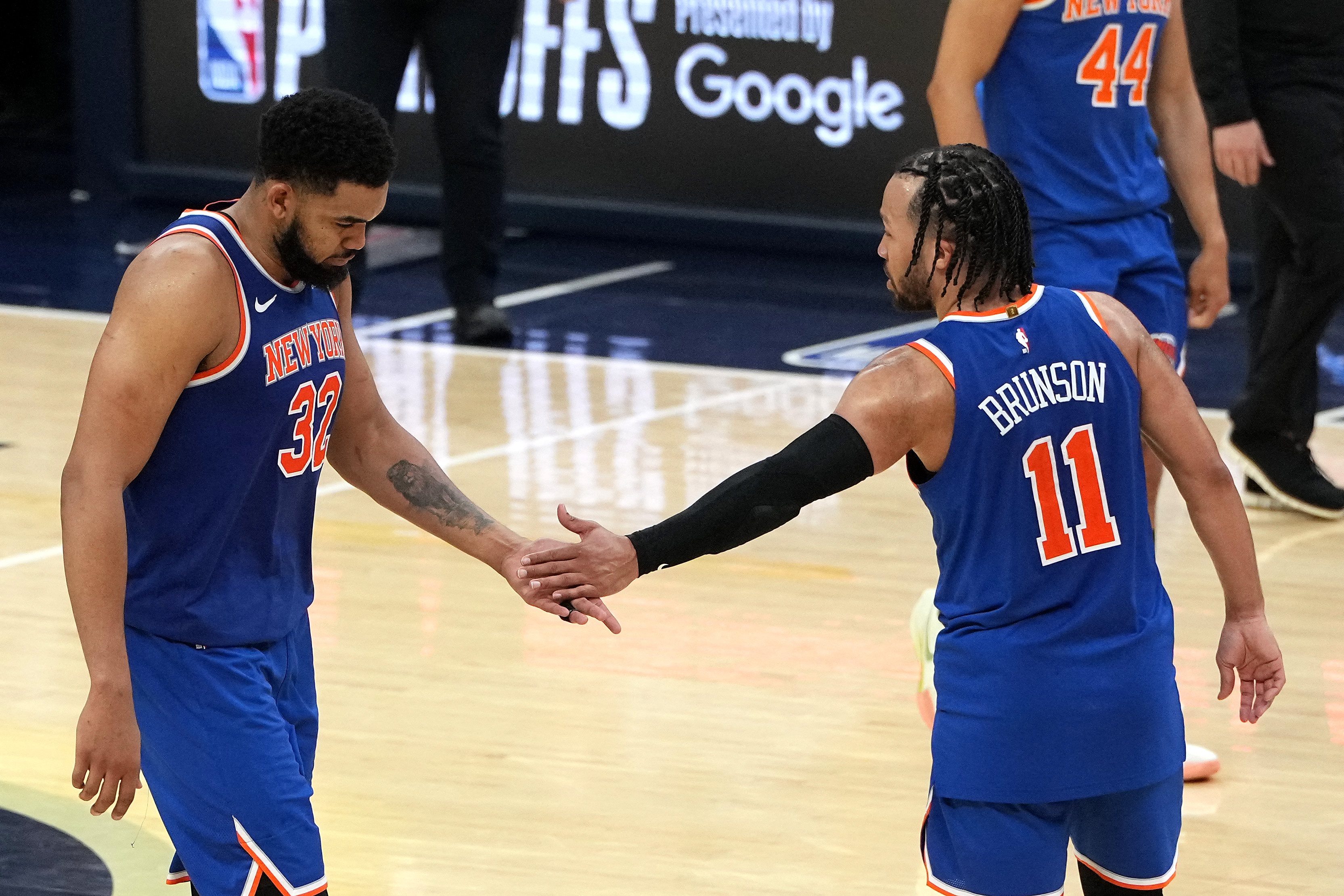 JALEN Brunson and Karl-Anthony Towns deliver the blows that gave the New York Knicks a 111-94 win over the Indiana Pacers in Game 5 of their NBA Eastern Conference best-of-seven finals series. AFP