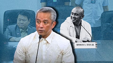 FORMER Representative Arnolfo Teves Jr. was presented today by the NBI following his return from Timor-Leste yesterday, as Interior Secretary Jonvic Remulla stressed that his arrest sends a strong message that no one is above the law.