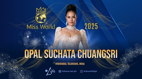 A beautiful sign from the universe to the world, Opal Suchata Chuangsri of Thailand is Miss World 2025.