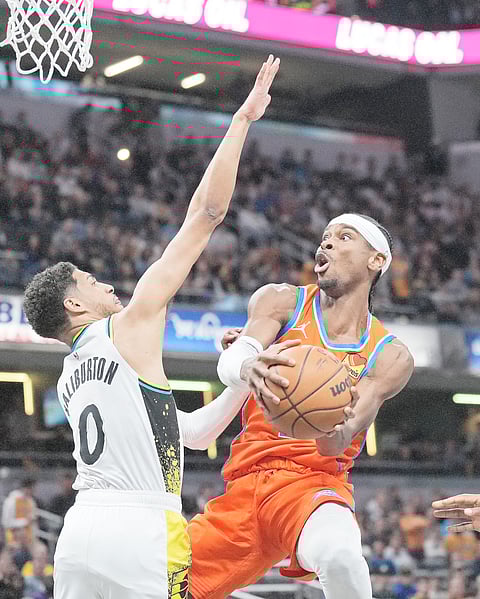 SHAI Gilgeous-Alexander and Tyrese Haliburton are expected to shine when the Oklahoma City Thunder and the Indiana Pacers open their best-of-seven NBA Finals series on Friday (Manila time).