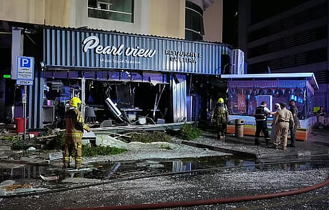 THE Pearl View Restaurant in Al Barsha, Dubai, where a fire incident last May displaced nearly 500 Filipino workers and claimed two lives.