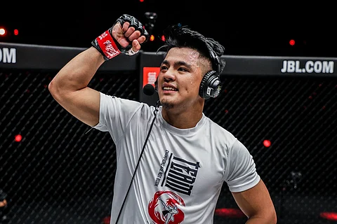 Team Lakay's Jhanlo Mark Sangiao.