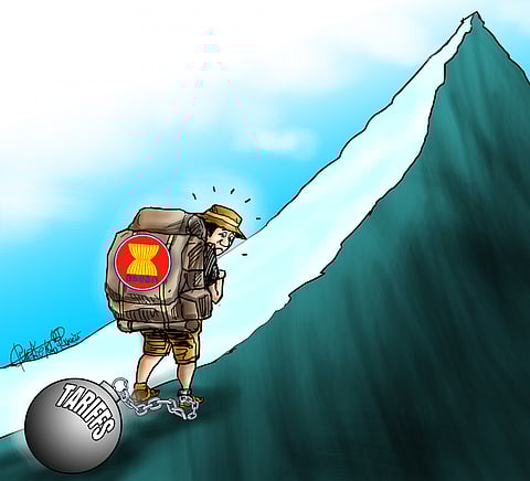 ASEAN treads South-West tightrope