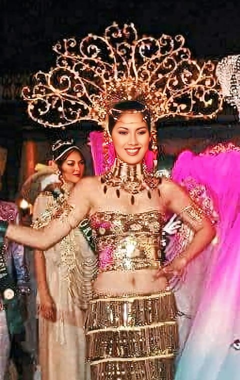 Beautiful April Rose Perez back in 2002 Miss Earth Pageant