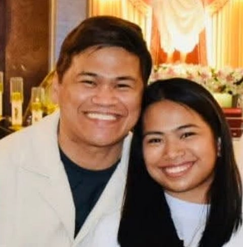 TALENT Manager and Entertainment Journalist Ogie Diaz with Daughther Goldhie