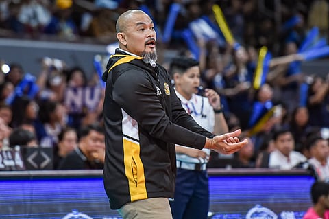 KUNGFU Reyes faces new challenges as program director of the UST women’s and girls’ volleyball teams.