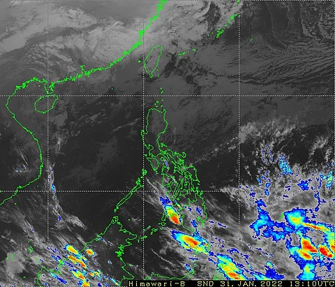 LPA forms over N. Mindanao waters