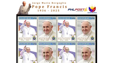 PHLPost unveils Pope Francis commemorative stamps