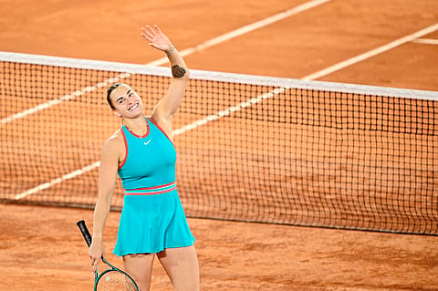 ARYNA Sabalenka marches to the finals following a masterful 7-6 (7/1), 4-6, 6-0 win over reigning champion Iga Swiatek in the women’s singles event of the French Open.