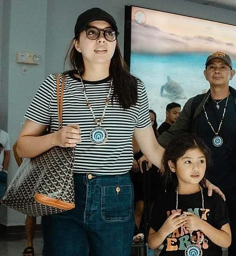 JULIA Montes and child star Zia Grace