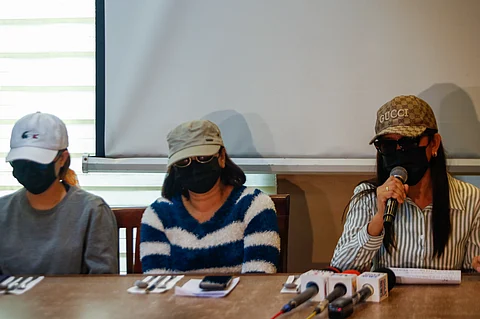 WIVES of Filipino seafarers currently detained at the Berrouaghia facility in Algeria appeal to President Ferdinand Marcos Jr. to arrange a government-to-government deal for their husbands’ release during a press conference in Manila on Friday. The three were among eight seafarers arrested in July 2023 for carrying more than 38 kilograms of cocaine on the vessel they were manning.
