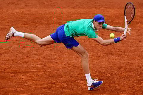 JANNIK Sinner displays his deadly form in booking a 6-4, 7-5, 7-6 (7/3) win over Novak Djokovic in the semifinals of the men’s singles event of the French Open.