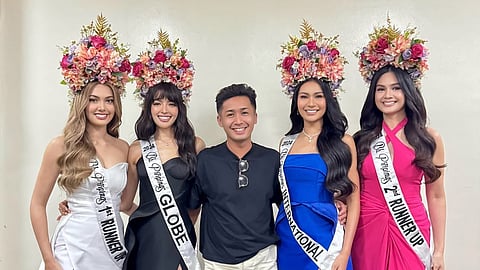 a blooming experience for first rate florist Joshua Kahulugan with the Binibini Queens