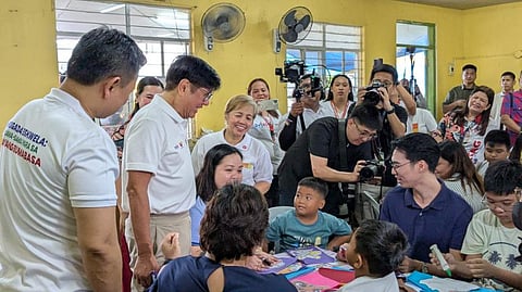 PRESIDENT Ferdinand Marcos Jr. leads the annual Brigada Eskwela in Malolos, Bulacan. Marcos inspected the ongoing repairs on the school such as the ceilings, windows and doors to ensure that the classrooms are safe and ready for the upcoming academic year.
This year's Brigada Eskwela theme is "Sama-Sama Para sa Bayang Bumabasa" which will occur for one week beginning Monday, 9 June until Friday, 13 June.