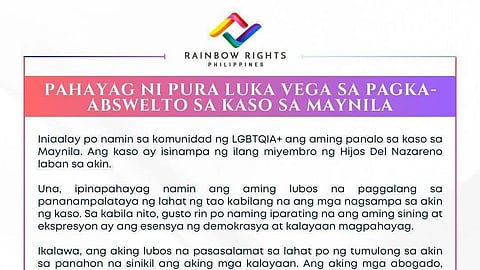GRATITUDE and Solidarity:
Pura Luka Vega extended heartfelt thanks to everyone who supported them when their freedoms were challenged.