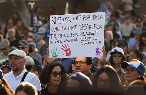 Police make ‘mass arrests’ in LA