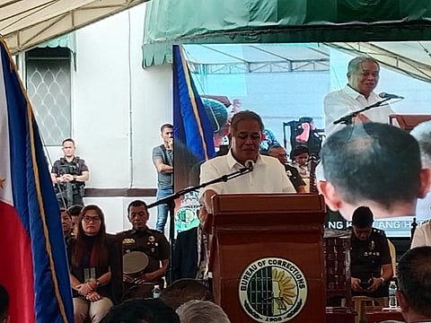 BuCor Director General Gregorio Pio Catapang Jr. unveiled released persons deprived of liberty (PDLs) reintegration as they join communities after their freedom. (photo Alvin R. Murcia)