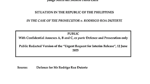 Duterte seeks interim release to undisclosed country