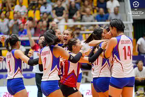 Alas Pilipinas climbs 10 ranks up to FIVB world No. 46.