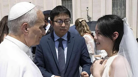 Pope Leo XIV offers hope for Taiwan during audience with couple