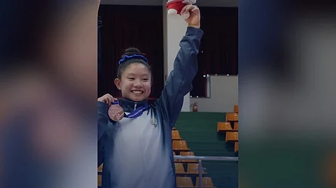 Gymnast Antone bags two bronze medals