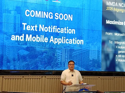 MMDA Chairman Atty. Romando "Don" Artes led the launch of May Huli Ka app for NCAP at the agency's headquarters in Julia Vargas Avenue, Pasig City.